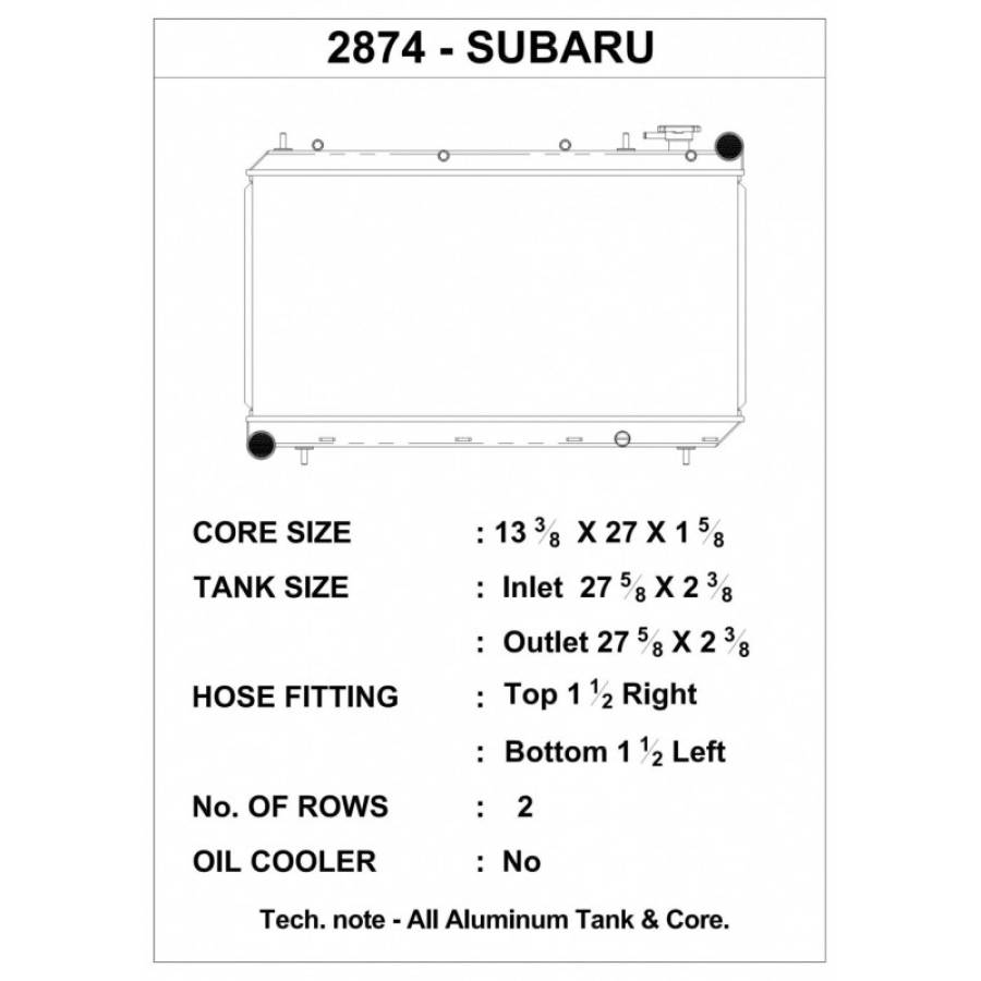 CSF Radiators Radiator