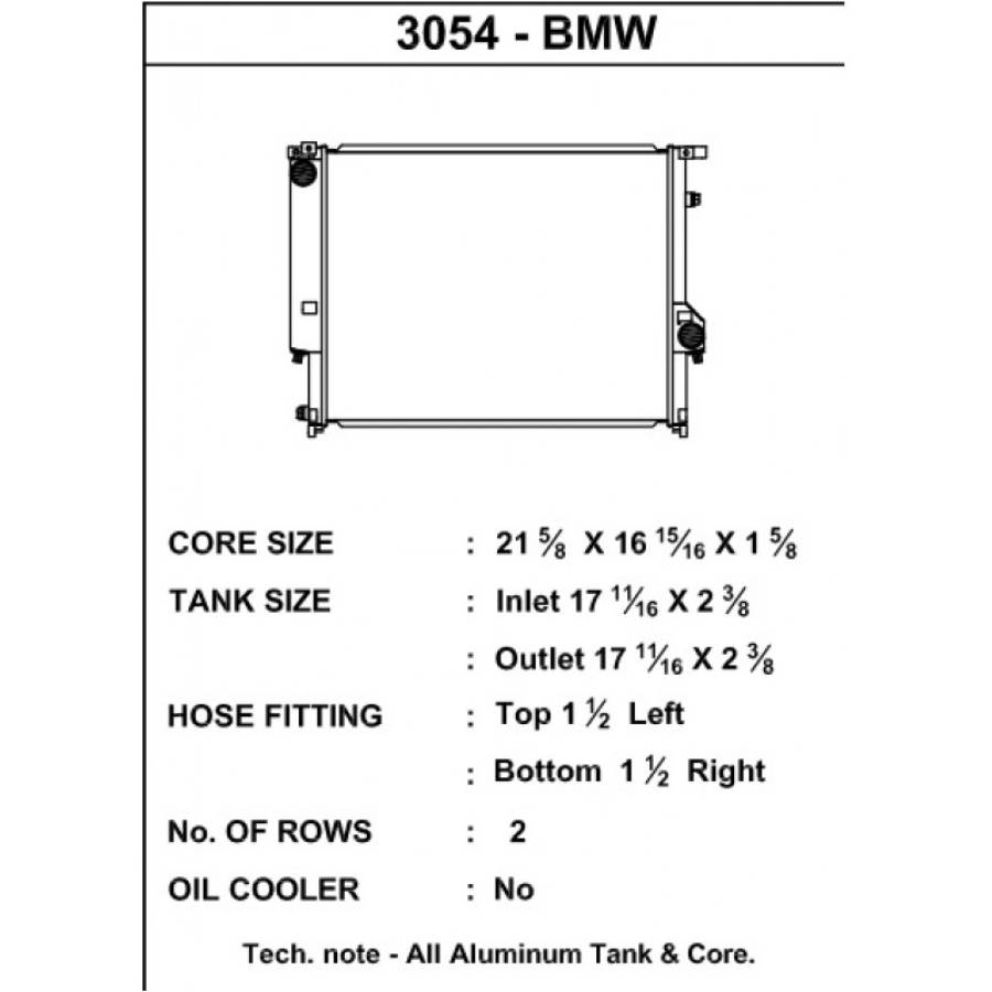 CSF Radiators Radiator