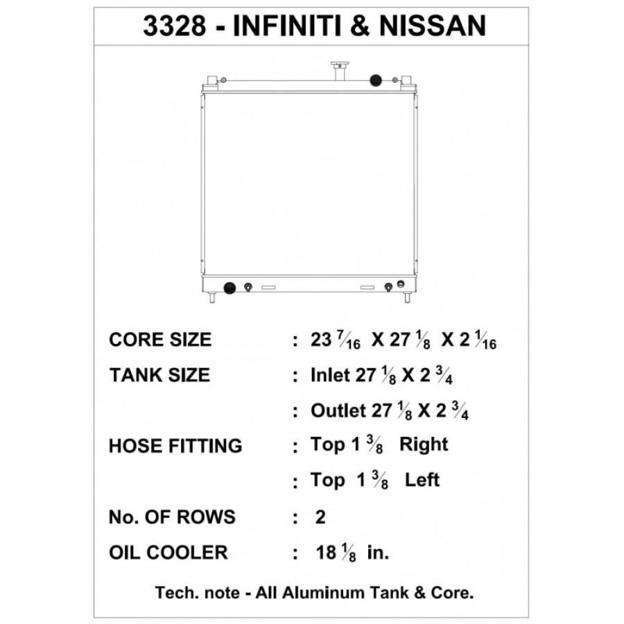 CSF Radiators Radiator