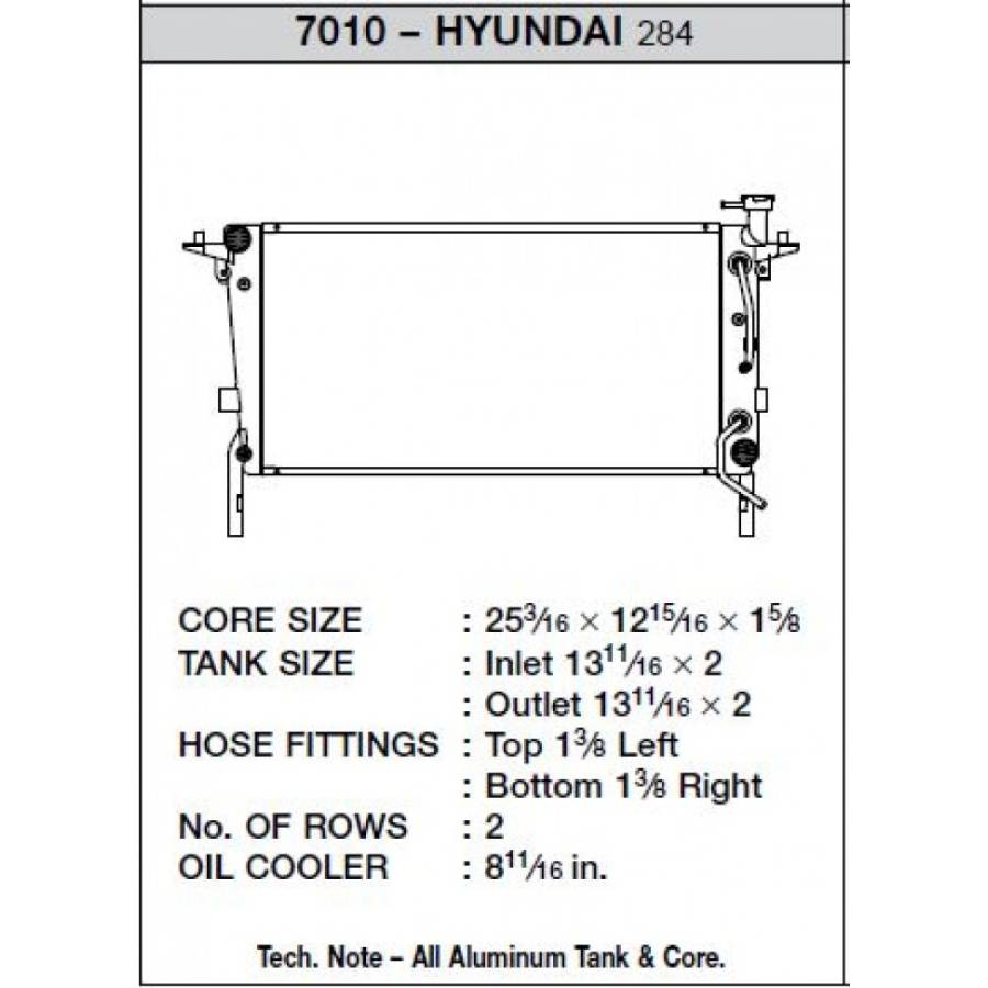 CSF Radiators Radiator