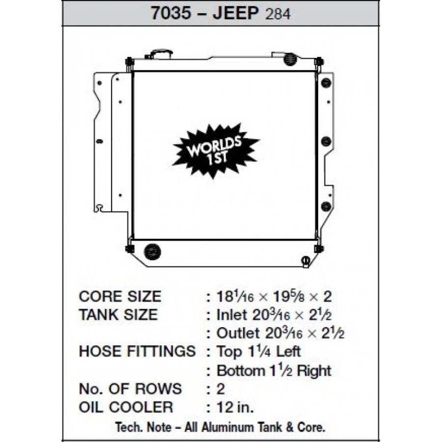 CSF Radiators Radiator