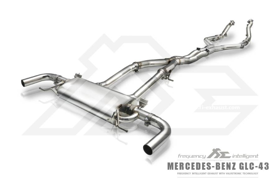 MERCEDES-BENZ GLC X253 GLC43 AMG Fi Exhaust Roestvrij staal Cat-back