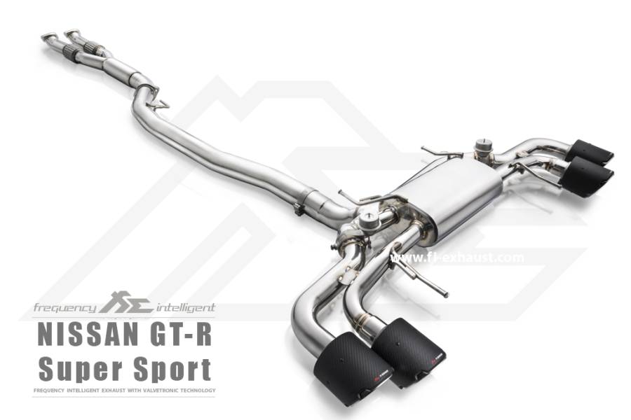 NISSAN GT-R R35 3.8L Fi Exhaust Stainless Steel Cat-back Super Sport