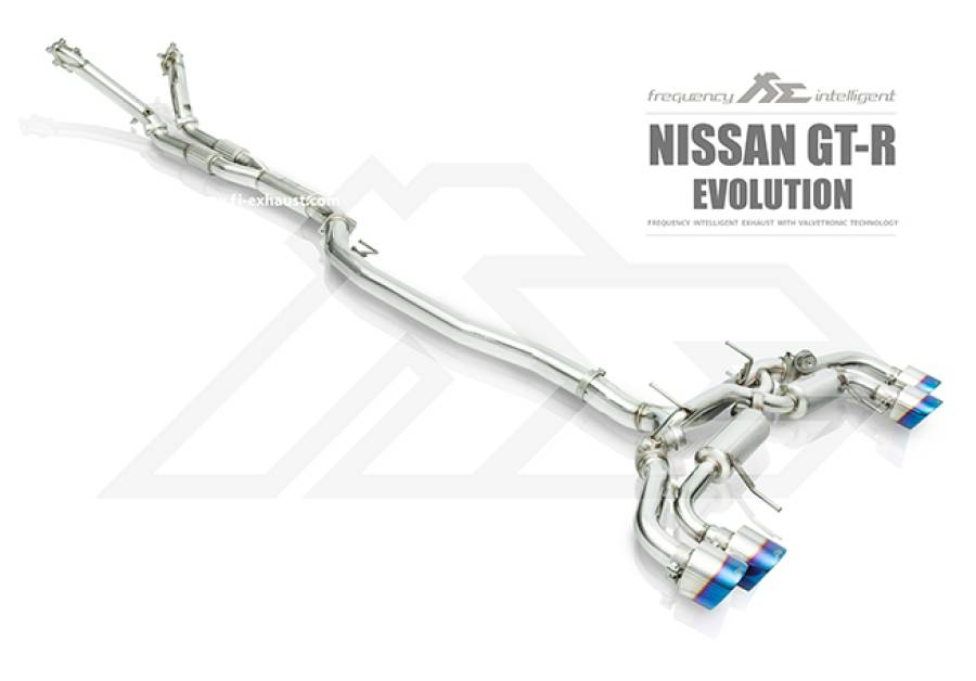 NISSAN GT-R R35 3.8L Fi Exhaust Stainless Steel Cat-back Race Version