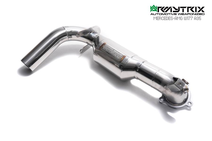 MERCEDES-BENZ CLA C118 CLA35 Armytrix Acier inoxydable Downpipe