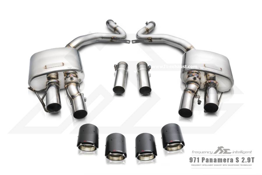 PORSCHE PANAMERA 971 2.9L 4S Fi Exhaust Rostfreier Stahl Cat-back