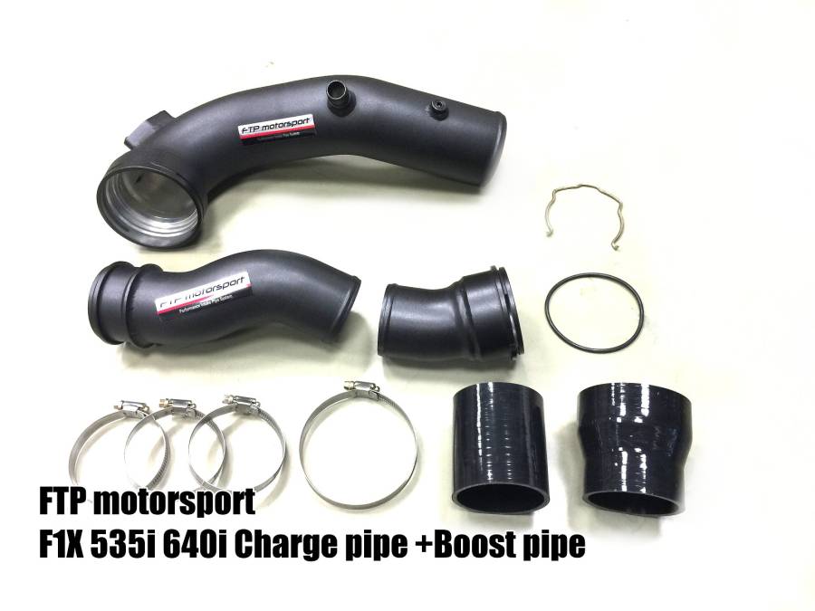 BMW 5 SERIES F10 535I FTP Motorsport Charge pipe + Boost pipe