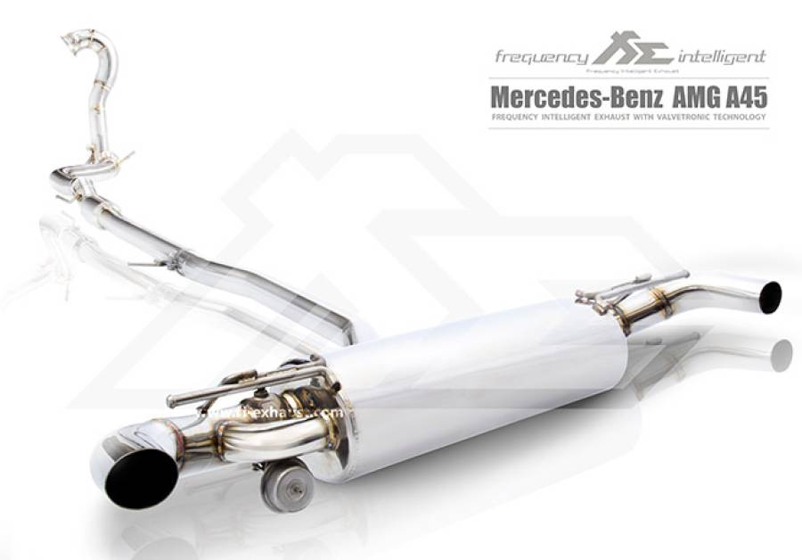 MERCEDES-BENZ A-CLASS W176 A45 AMG Fi Exhaust Acier inoxydable Cat-back