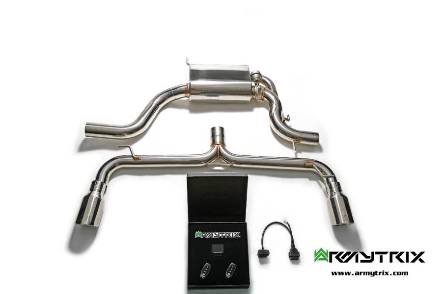 Armytrix Stainless Steel Turbo-back