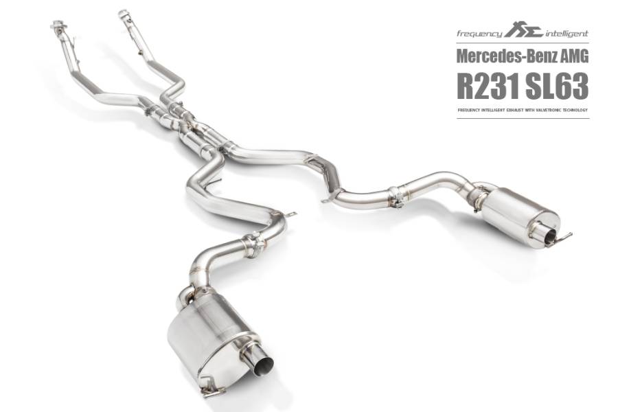 MERCEDES-BENZ SL CLASS R231 SL63 AMG V8 BI TURBO Fi Exhaust Stainless Steel Cat-back