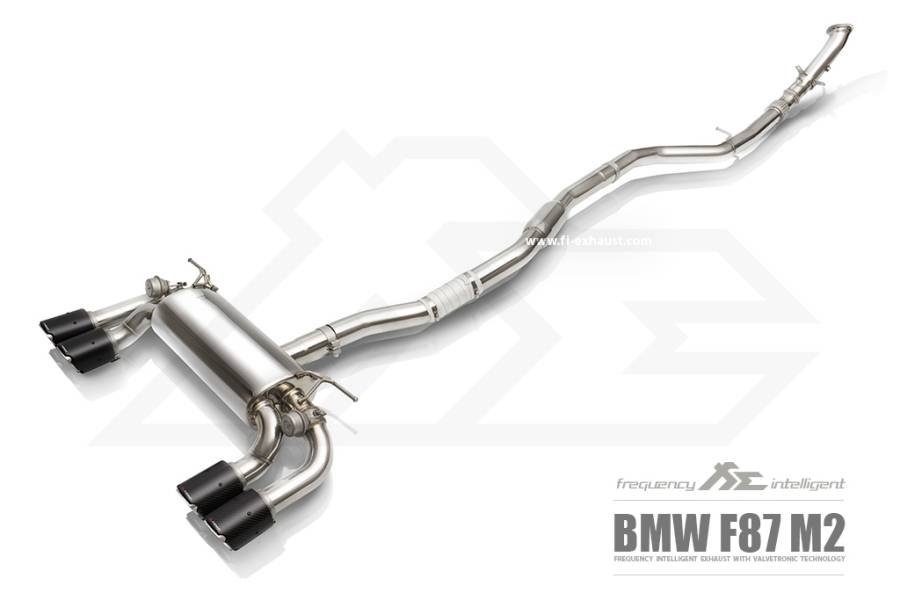 BMW 2 SERIES F87 M2 Fi Exhaust Roestvrij staal Cat-back