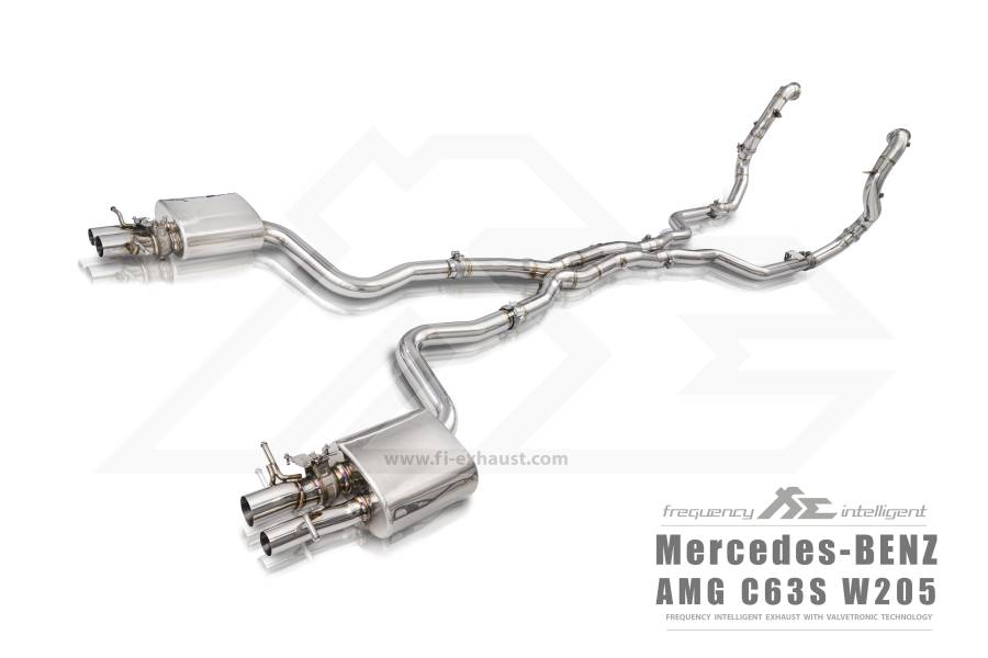 MERCEDES-BENZ C-CLASS W205 C63S AMG Fi Exhaust Stainless Steel Cat-back