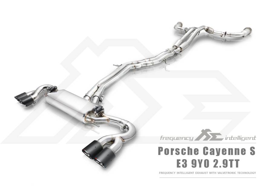 PORSCHE CAYENNE E3 3.0L Fi Exhaust Stainless Steel Cat-back