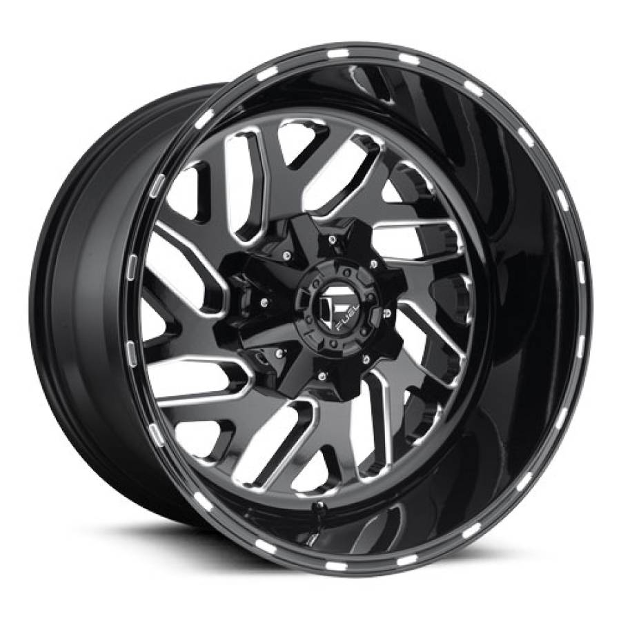 Fuel D581 TRITON NBL-BLACK GLOSS MILLED