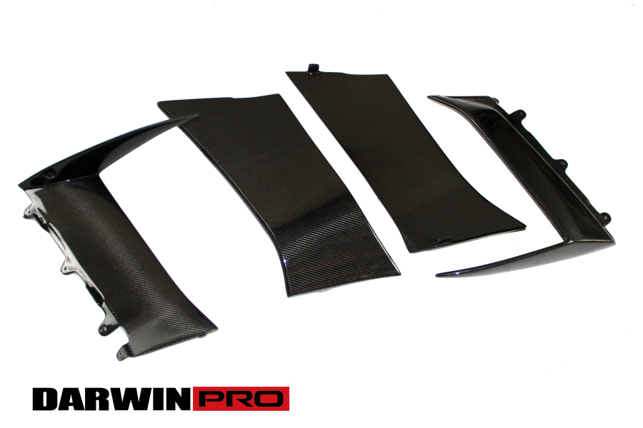 DarwinPro FRP BASE /W CARBON (2 SIDED) Air intake vent