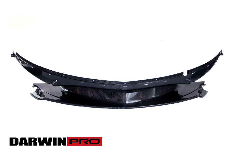 DarwinPro FRP BASE W/ CARBON (1 SIDED) Lower bumper Lip