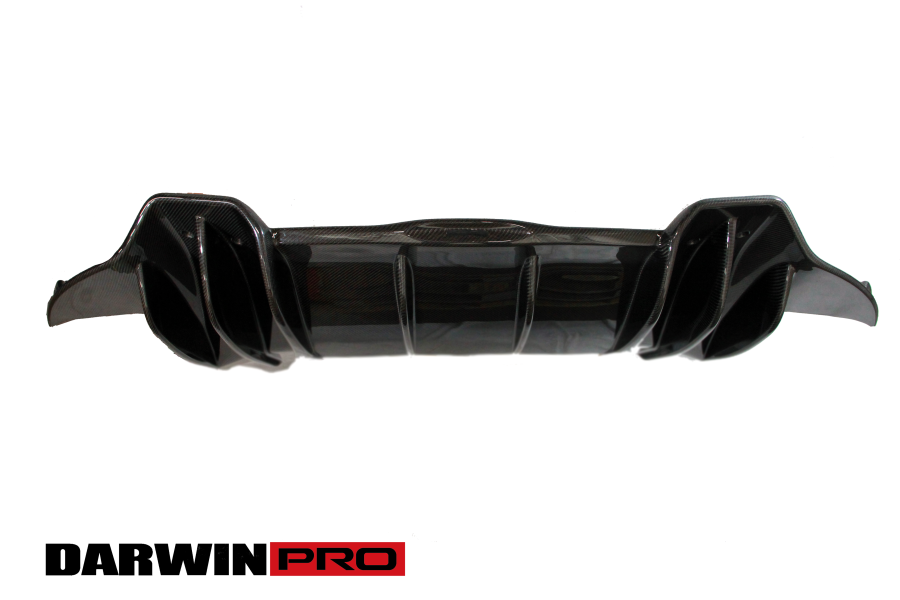 DarwinPro FRP BASE W/ CARBON (1 SIDED) Rear diffuser