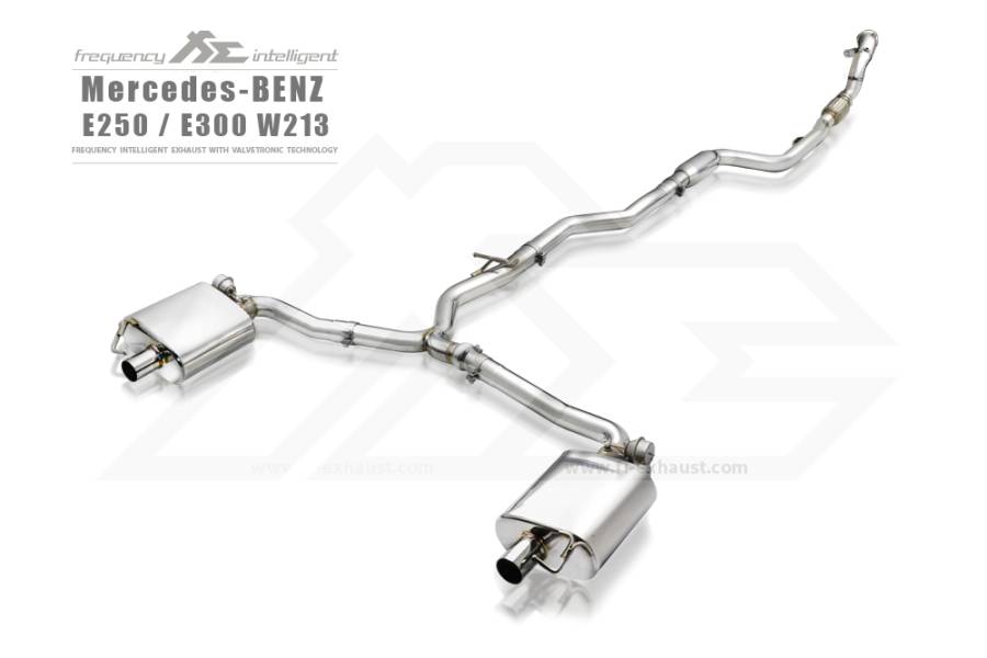 MERCEDES-BENZ E-CLASS W213 E250 Fi Exhaust Rostfreier Stahl Cat-back