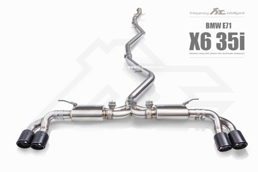 BMW X6 E71 35I Fi Exhaust Stainless Steel Cat-back