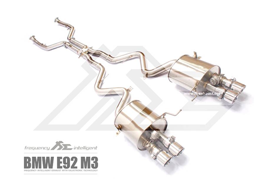 BMW 3 SERIES E92 M3 Fi Exhaust Acier inoxydable Cat-back