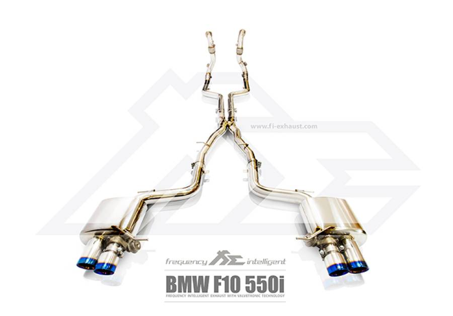 BMW 5 SERIES F11 M550I Fi Exhaust Stainless Steel Cat-back