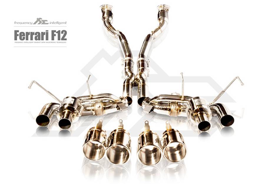 FERRARI F12 BERLINETTA 6.3L Fi Exhaust Stainless Steel Cat-back