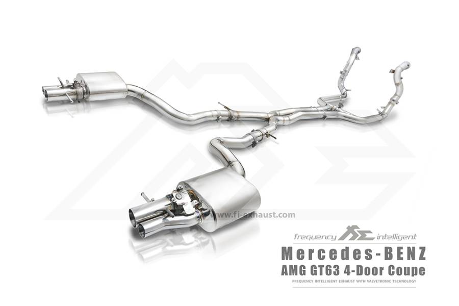 MERCEDES-BENZ AMG GT63 4 COUPE X290 4.0T Fi Exhaust Stainless Steel Cat-back (NON OPF)