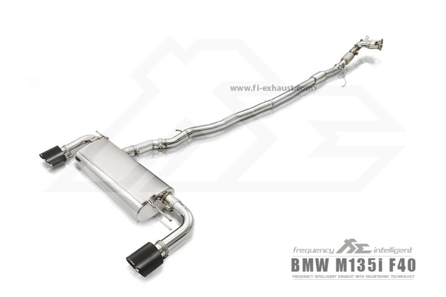 BMW 1 SERIES F40 M135I Fi Exhaust Stainless Steel Cat-back (OPF)