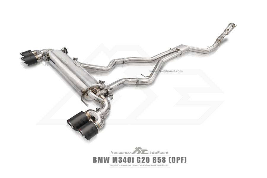 BMW 3 SERIES G20 M340I Fi Exhaust Stainless Steel Cat-back (OPF)