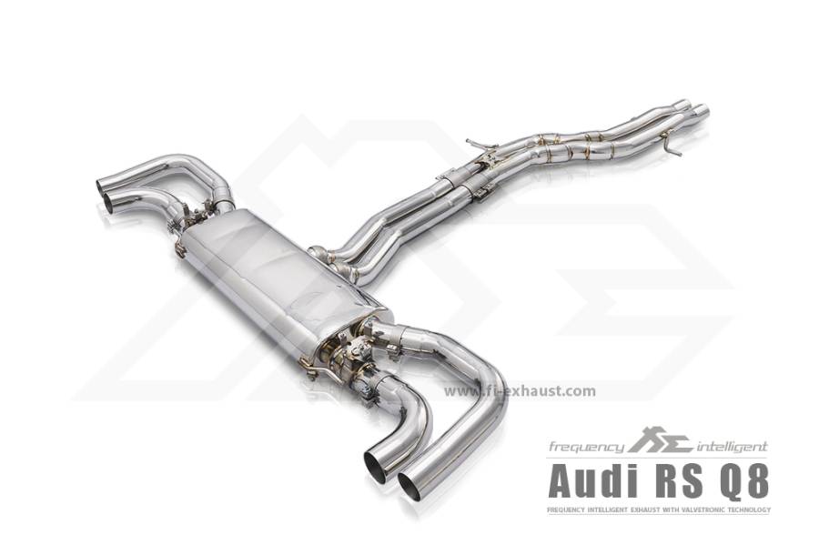 AUDI Q8 RS Q8 TFSI QUATTRO Fi Exhaust Stainless Steel Cat-back (OPF / NON OPF)