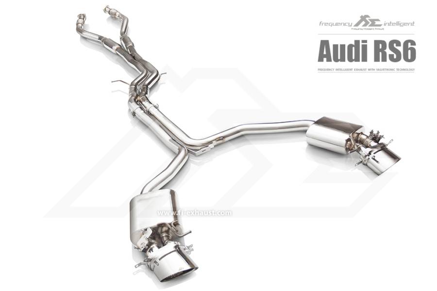 AUDI RS6 C7 4.0 TFSI SPORTBACK Fi Exhaust Stainless Steel Cat-back