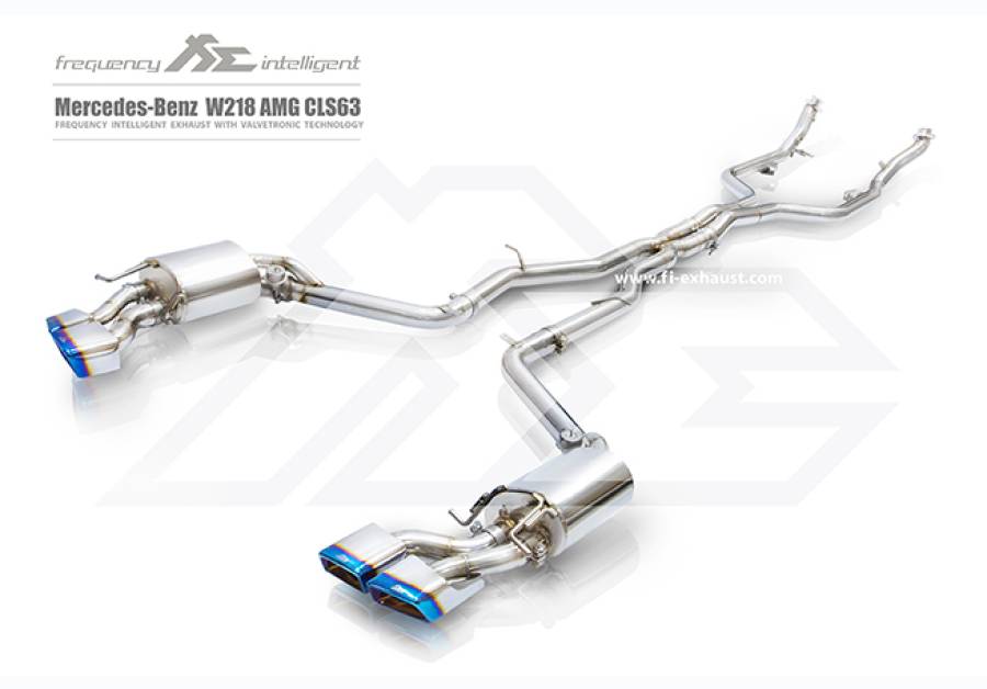 MERCEDES-BENZ CLS W218 CLS63 AMG Fi Exhaust Rostfreier Stahl Cat-back