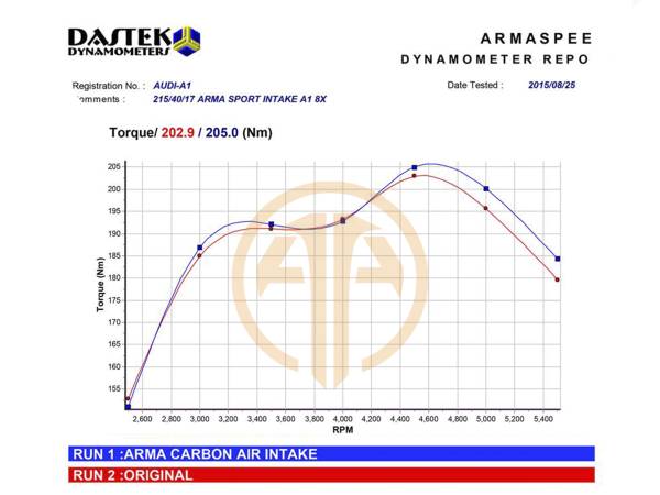 Armaspeed CARBON Air intake