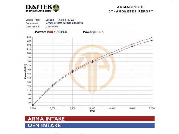 Armaspeed CARBON Air intake B8