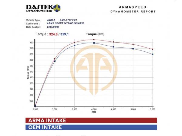 Armaspeed CARBON Air intake B8