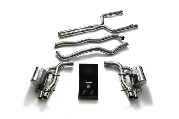 MERCEDES-BENZ C-CLASS C205 C63 AMG Armytrix Acier inoxydable Cat-back
