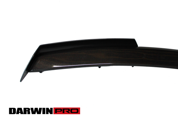 DarwinPro FRP BASE /W CARBON (2 SIDED) Trunk spoiler