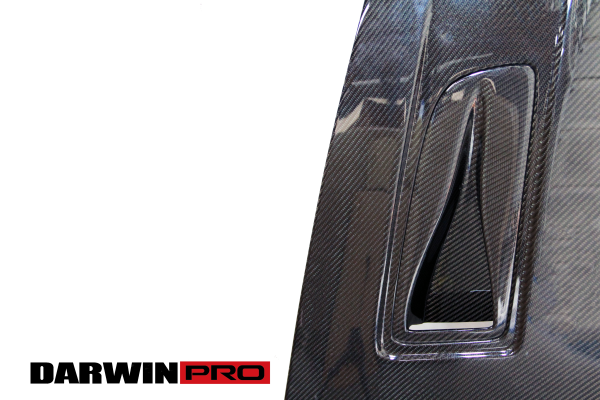 DarwinPro FRP BASE W/ CARBON (1 SIDED) Hood