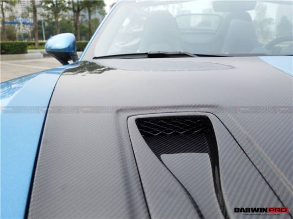 DarwinPro FRP BASE W/ CARBON (1 SIDED) Hood