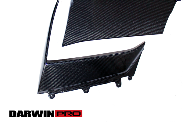 DarwinPro FRP BASE /W CARBON (2 SIDED) Air intake vent