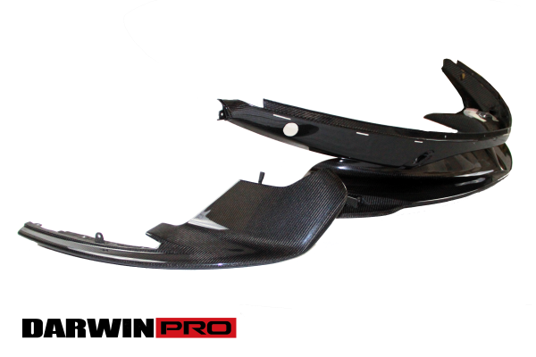 DarwinPro FRP BASE W/ CARBON (1 SIDED) Lower bumper Lip