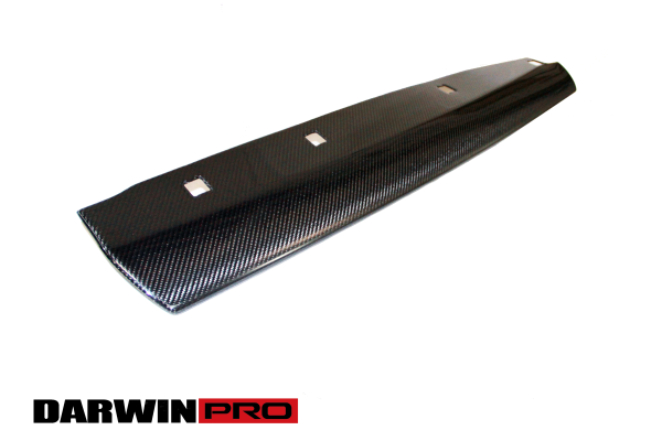 DarwinPro FRP BASE W/ CARBON (1 SIDED) Side skirt splitters