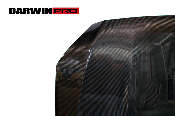 DarwinPro FRP BASE W/ CARBON (1 SIDED) Hood