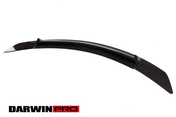 DarwinPro FRP BASE W/ CARBON (1 SIDED) Trunk Spoiler