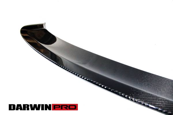 DarwinPro FRP BASE W/ CARBON (1 SIDED) Trunk Spoiler