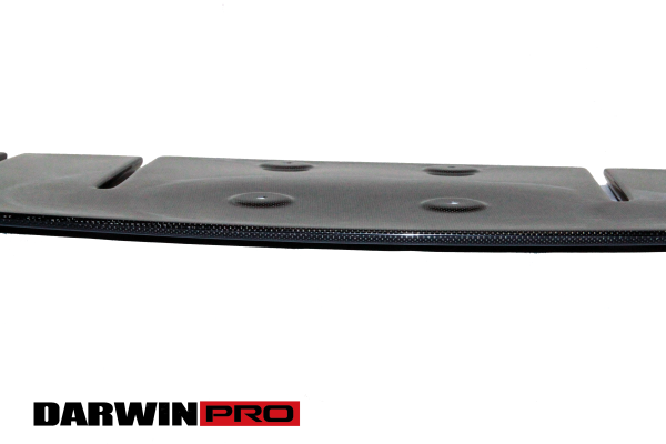 DarwinPro FRP BASE /W CARBON (2 SIDED) Rear diffuser lip