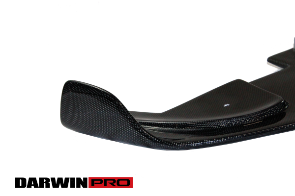 DarwinPro FRP BASE /W CARBON (2 SIDED) Rear diffuser lip