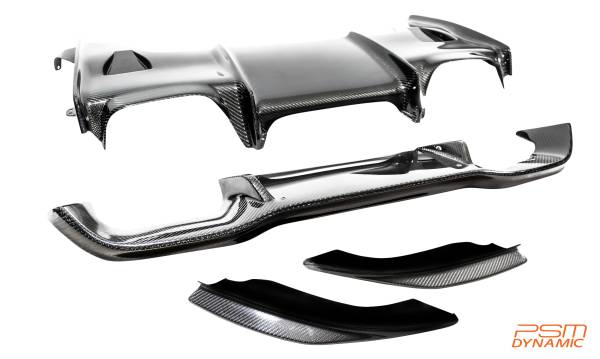BMW 2 SERIES F87 M2 PSM Dynamic CARBON Rear Diffuser Stage 2